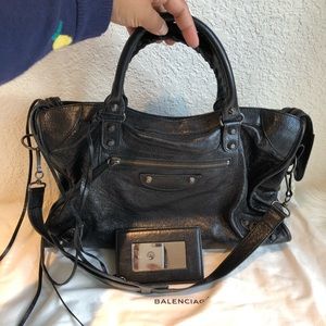Balenciaga Agneau Classic City Black